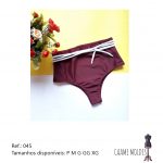 Ref. 045 - Biquíni hot pants c/ rolotês