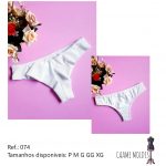 Ref. 074 - Biquini fio duplo tradicional