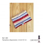 Ref. 085 - Sunga boxer infantil c/ nesga