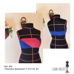 Ref. 096 - Topper faixa com recortes