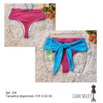 Ref. 100 - Calcinha Hot Pants com laço
