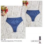 Ref. 107 - Calcinha cavada c/ cós alto