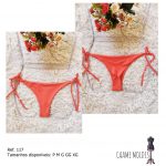 Ref. 117 - Calcinha Fio duplo de lacinhos