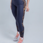 Ref. 122 - Legging com recortes Cós Alto