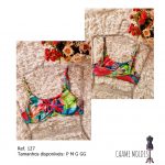 Ref. 127 - Topper cropped aro duplo com pence